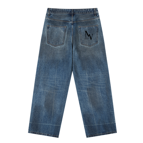 LOW TIDE DENIM - Vintage Wash Baggy Denim Jeans