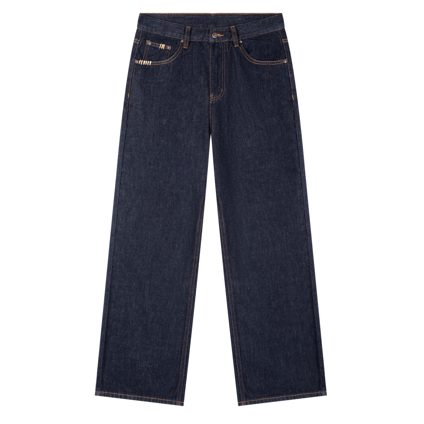 NORTH ATLANTIC DENIM - Heavyweight Straight Leg Denim Jeans